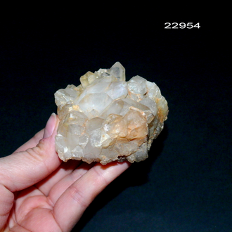 Горный хрусталь натуральный (друза) Казахстан арт.22954: 168,7г - 64*63*46мм