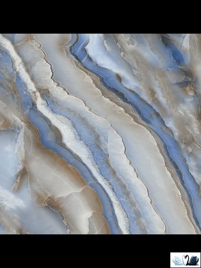 Керамогранит NB CERAMIC Portofino Dark Blue P1154 60 х 60 см серо - синий полированный