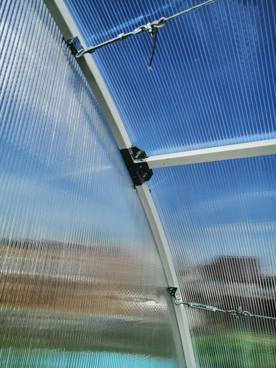 Каркас Теплицы Польза-2 Стандартная полимерная Размер:2х6м