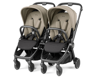Коляска прогулочная для двойни Peg Perego City Loop Vanilla Blend