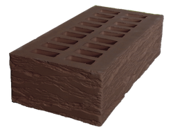 Кирпич коричневый rock 1 НФ Красная гвардия