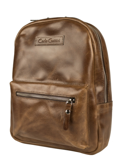 Женский кожаный рюкзак Anzolla cognac (арт. 3040-03)