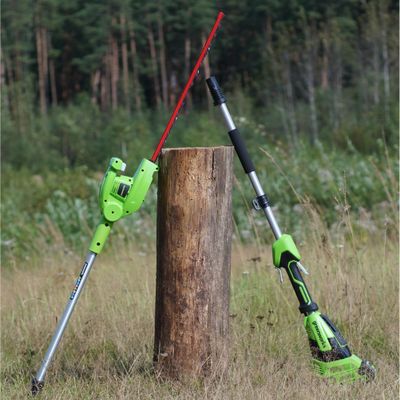 Кусторез штанговый Greenworks G40PHA