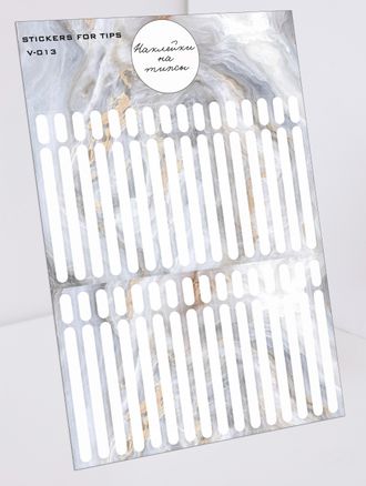 Виниловые наклейки на типсы V-013