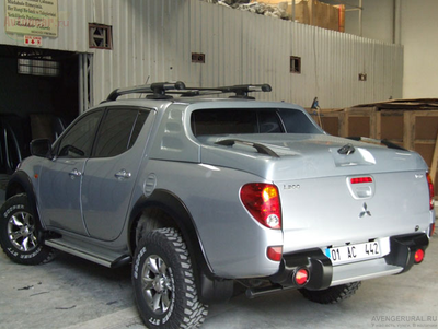 Крышка кузова с релингами