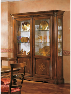 ВИТРИНА 2-Х ДВЕРНАЯ STORIS (L176*P49*H220) BV722 VACCARI GIOVANNI