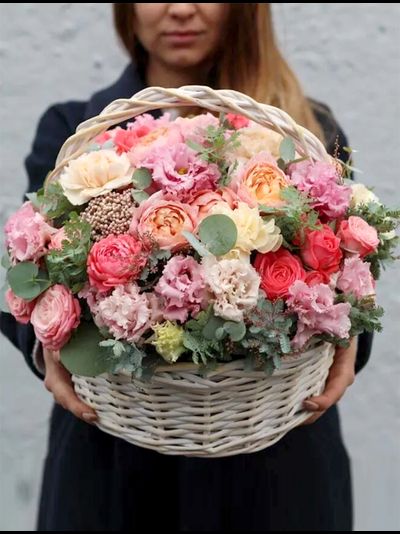 Букет &quot;Корзина Летний эксклюзив&quot;