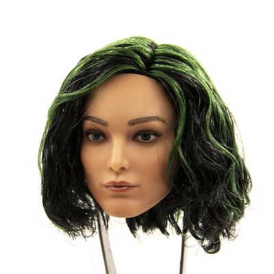 Женская голова (скульпт)  1/6 female head sculpture in Europe and America (NB-002B) - cowpen toys