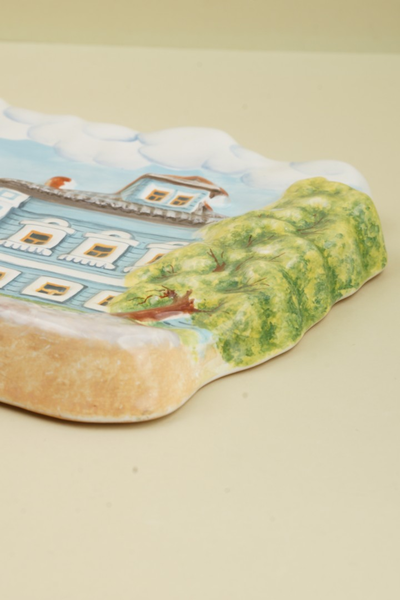 Городской сюжет лето (панно)