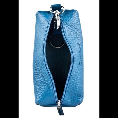 Кожаная ключница Cavone blue (арт. 7105-07)
