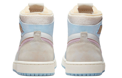 спортивные женские кроссовки Nike Air Jordan 1 Womens Zoom High 'Pink Oxford Plum Fog' DQ5092-651