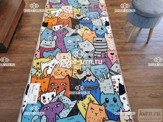 Паласная дорожка Cats / ширина 3 м