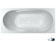 Мраморная ванна Astra Эстет 170 x 80 см на кованных ножках