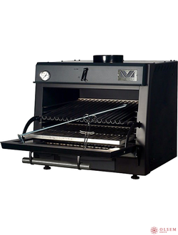 Печь на древесном топливе Vortmax CHO 44 LUX черная