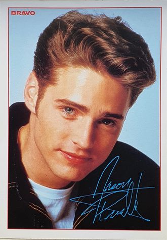 Jason Priestley Музыкальные открытки, Original Music Card, винтажные почтовые открытки, Intpressshop