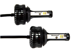 ДХО в поворотники Aozoom 1156 S25 (BAU15S) белый+оранжевый (комплект, 2шт)