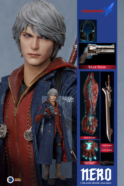 ПРЕДЗАКАЗ - Неро (DMC 4, серия Devil May Cry) - Коллекционная фигурка 1/6 Devil May Cry Nero (DMC400) - ASMUS TOYS ?ЦЕНА: 25500 РУБ.?