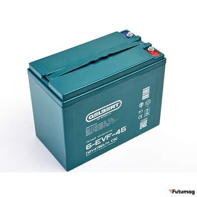 Тяговый аккумулятор Gelbert 6-EVF-45 (12V47.5A/H C5)