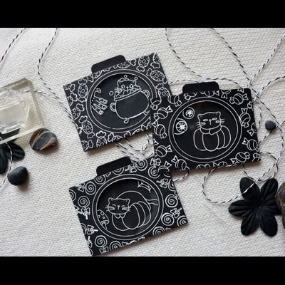 ФП штамп "Кошачий Бу!"