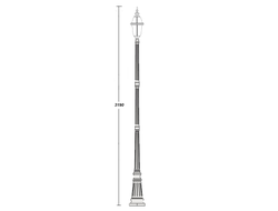 Садово-парковый светильник  Florida