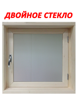 Окно 60*60 см Липа (двойное стекло)