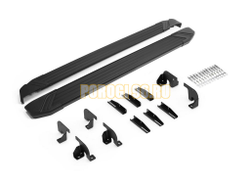 Порог-площадка "Black Start" F180ALB + комплект крепежа, RIVAL, BYD Song Plus 2023-