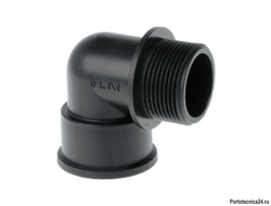 Фитинг 1/2" угловой 90°; Ш-Г