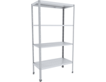 Стеллаж ПищТех ЭКОНОМ (полки нерж. каркас оцинк.) перфорация Р