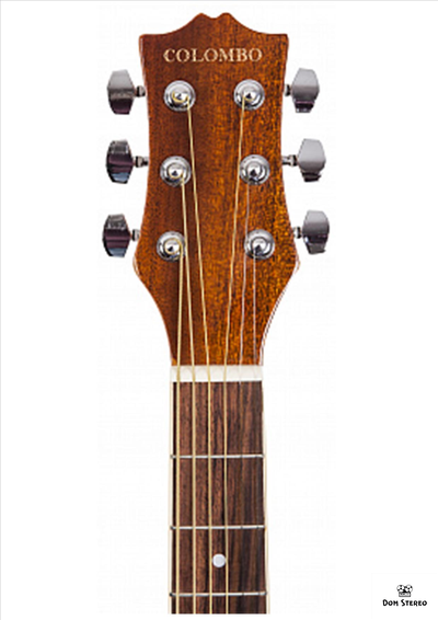 Фото грифа на гитаре COLOMBO LF - 401 CEQ / N