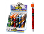 Ручка подарочная, пиши-стирай, автомат, AL10853,  Alingar, &quot;Мячики&quot;, 0,5 мм, синяя 36шт/уп.