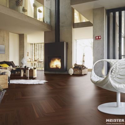 Паркетная доска Meister Орех Американский Лайвли 8044 PS500R