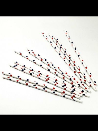 Трубочки для коктейля МИКС, 12 шт/уп