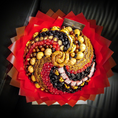 Букет "Чито-Гврито" из сухофруктов и орехов