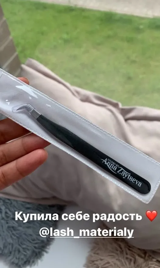 пинцеты для наращивания ресниц от Анны Зайцевой