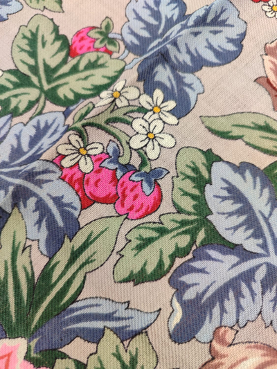 Павловопосадский платок Дары лета 2009-3