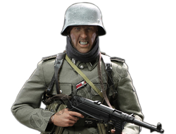 Немецкий солдат в зимнем обмундировании - КОЛЛЕКЦИОННАЯ ФИГУРКА 1/6 scale Action figure Egon - SS-Panzer-Division Das Reich MG42 Gunner B (D80131) - DiD