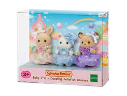 Набор Sylvanian Families Малыши в ослепительных платьях медузы 2158