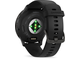 Garmin Venu 3 Slate Stainless Steel Bezel with Black Case and Silicone Band (010-02784-01 / 010-02784-51 / 010-02784-41)