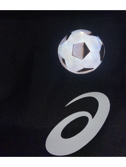 Значок светоотражающий «Футбольный мяч»