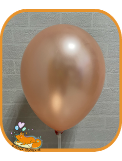 Розовое золото шар