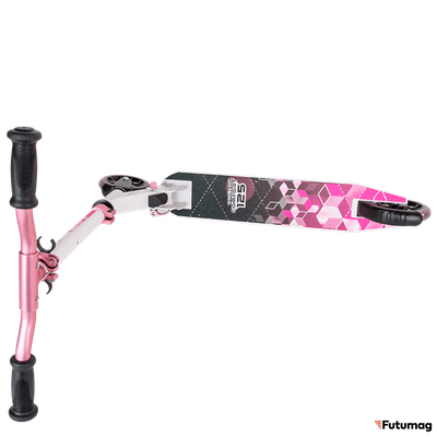 Складной городской самокат TechTeam Comfort 125R 2022 фиолетовый