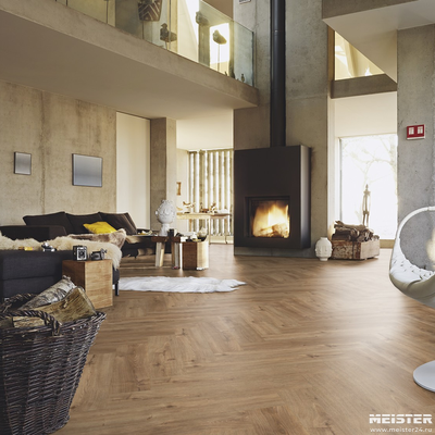 Ламинат Meister LS350 Дуб Амбер 7002 32 класс толщина 10 мм с фаской 1.552 м2