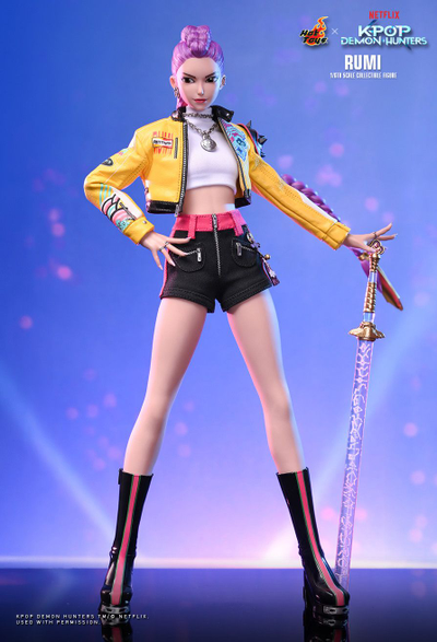 ПРЕДЗАКАЗ - Руми ("Кейпоп-охотницы на демонов") - Коллекционная ФИГУРКА 1/6 Rumi  KPop Demon Hunters (TMS176) - Hot Toys ?ЦЕНА: 33500 РУБ.?