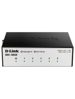 Коммутатор D-Link DGS-1005D/I3A 5G