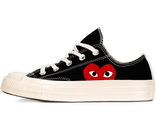 Кеды Converse Comme des GARÇONS play Black женские