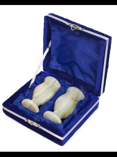 Набор из 2х рюмок, оникс