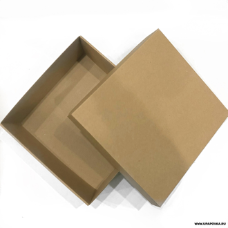 Коробка картонная 25 x 25 x 10 см