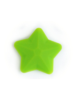 Силиконовая Звезда 45 мм Зеленый