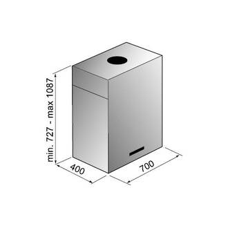 Вытяжка Korting  KHA 7950 X Cube