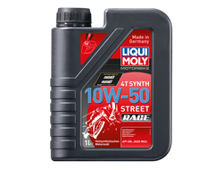 Масло моторное Liqui Moly Motorbike 4T Synth Street Race 10W-50 (Синтетическое) - 1 Л (1502/3982)